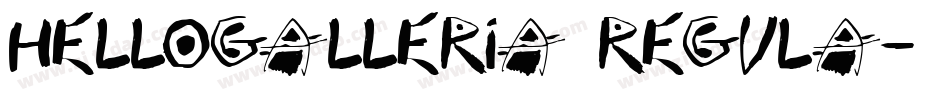 hellogalleria Regula字体转换